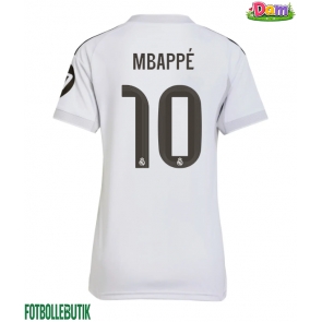 Real Madrid Kylian Mbappe #10 Hemmatröja Kvinnor 2025-26 Kortärmad